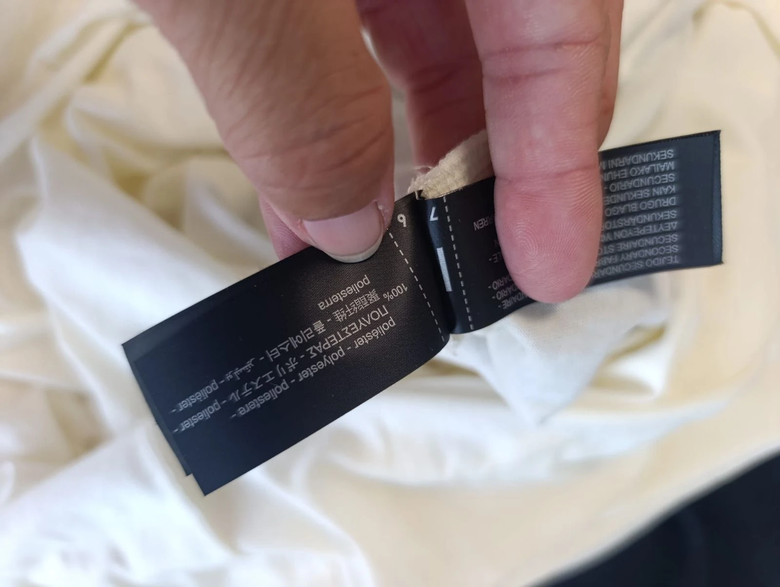 Vestido Zara largo combinado duplo tecido tamanho L – photo 17